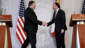 Mike Pompeo: migración en frontera México y EEUU se 