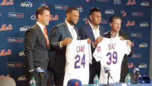 Mets presentan a Robinson Canó y Edwin Díaz como nuevos integrantes