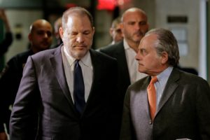 Mandatory Credit: Photo by Seth Wenig/AP/REX/Shutterstock (10038799k)
Harvey Weinstein, left, arrives at New York Supreme Court with his attorney Benjamin Brafman, in New York. Judge James Burke will decide on the future of his sexual assault case, which has been clouded by allegations that police acted improperly in the investigation that led to his arrest
Sexual Misconduct Weinstein, New York, USA - 20 Dec 2018