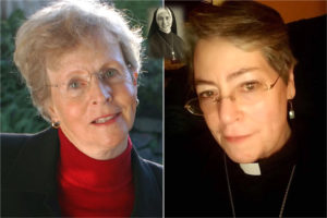 NUEVA YORK._ Mary Dispenza y Cait Finnegan, dos de las víctimas de violaciones sexuales de monjas en Nueva York. (Fotos SNAP)