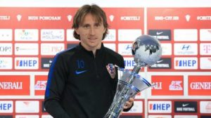 Prensa deportiva premia a Luka Modric como mejor deportista de 2018