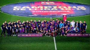 Barcelona se corona campeón de la Liga de España con gol de Lionel  Messi