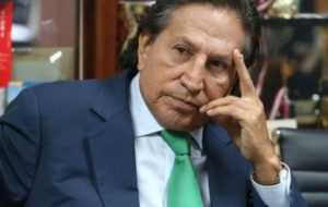 Expresidente Alejandro Toledo afrontará el proceso de extradición desde la cárcel en Estados Unidos