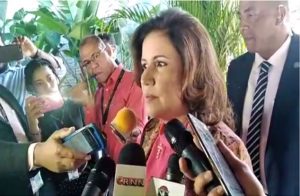 Vicepresidenta resta importancia encuesta coloca a Abinader por encima de Gonzalo en elecciones