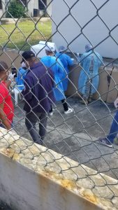 Oficial PN y un reo de la cárcel preventiva del Palacio de Justicia de SFM dan positivo al COVID-19