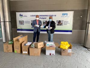 LEIDSA dona equipos de protección contra el COVID-19