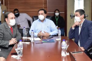 Director SNS recibe nuevo representante OPS/OMS en RD