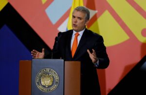 En la imagen, el presidente de Colombia, Iván Duque. EFE/Leonardo Muñoz/Archivo