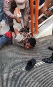 Detienen presunto ladrón en la avenida Máximo Gómez