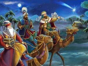 Los Reyes Magos de Oriente es el nombre por el que la tradición cristiana denomina a los magos denominación que recibían los sacerdotes eruditos en el Antiguo Oriente.