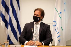 El presidente de Uruguay, Luis Lacalle Pou. EFE/Raúl Martínez/Archivo