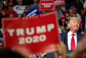 El expresidente de EE.UU., Donald J. Trump. EFE/EPA/CRISTOBAL HERRERA/Archivo