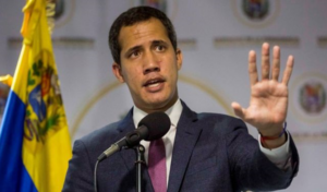 Opositor venezolano Juan Guaidó  