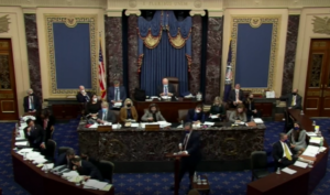 Senado EEUU concluye la cuarta jornada de juicio político contra Trump