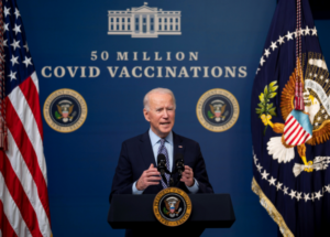 Estados Unidos ha administrado ya 50 millones de vacunas contra la COVID-19