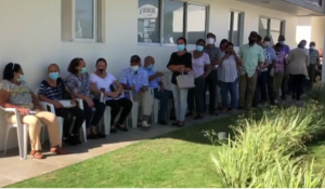 Desarrollan jornada aplicación de segunda vacuna contra COVID-19 en SFM 