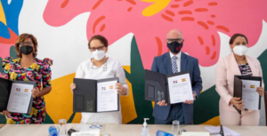 Víctimas de violencia de género reciben apoyo de España