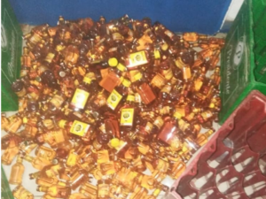 Apresan a hombres transportando botellas de ron de diferentes marcas en San Juan 