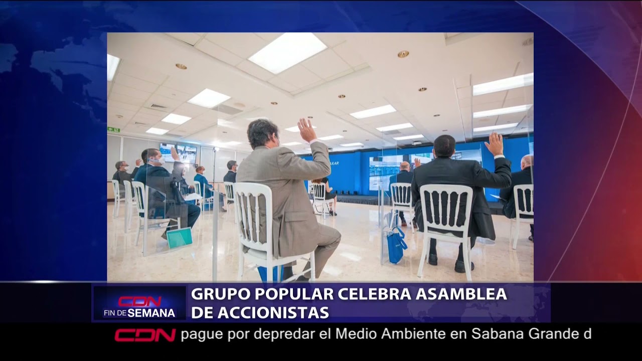 Grupo Popular celebra asamblea de accionistas