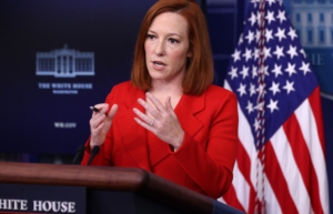 La vocera de la Casa Blanca, Jen Psaki