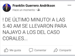 Trasladan a la cárcel de Najayo a imputados en caso Coral