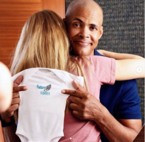Félix Sánchez y María Dimitrova en la dulce espera de su primer hijo
