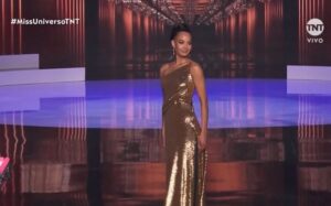 Kimberly Jiménez entre las cinco finalistas del certamen Miss Universo
