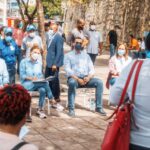 Alcaldesa Carolina Mejía traslada despacho a la comunidad de Los Peralejos