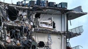 Así quedó el condominio Champlain Towers colapsado en Miami 