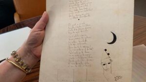 Vendido por casi 48.000 euros Manuscrito de Lorca en parís 