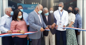 Edenorte en el marco del Programa de Rehabilitación de Redes Eléctricas, inauguró un Punto Verde en el sector La Penda, de La Vega, que servirá de acopio 