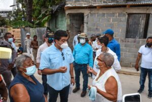 Director de la CAASD supervisa avances de trabajos en DN y SDE
