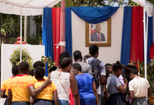 La ciudad de Cap-Haitien, la más importante del norte de Haití, rindió homenaje al presidente Jovenel Moïse, asesinado hace dos semanas