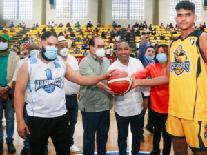 Inauguran Torneo de Baloncesto Superior Monte Plata 2021