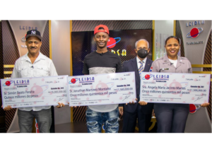 Leidsa entrega RD$38 millones a tres nuevos ganadores