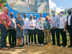 Alcaldía DN inicia reconstrucción de áreas peatonales en Ensanche Naco