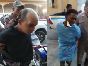 Policías evitan que comunitarios linchen a ladrones de motocicletas en Samaná 