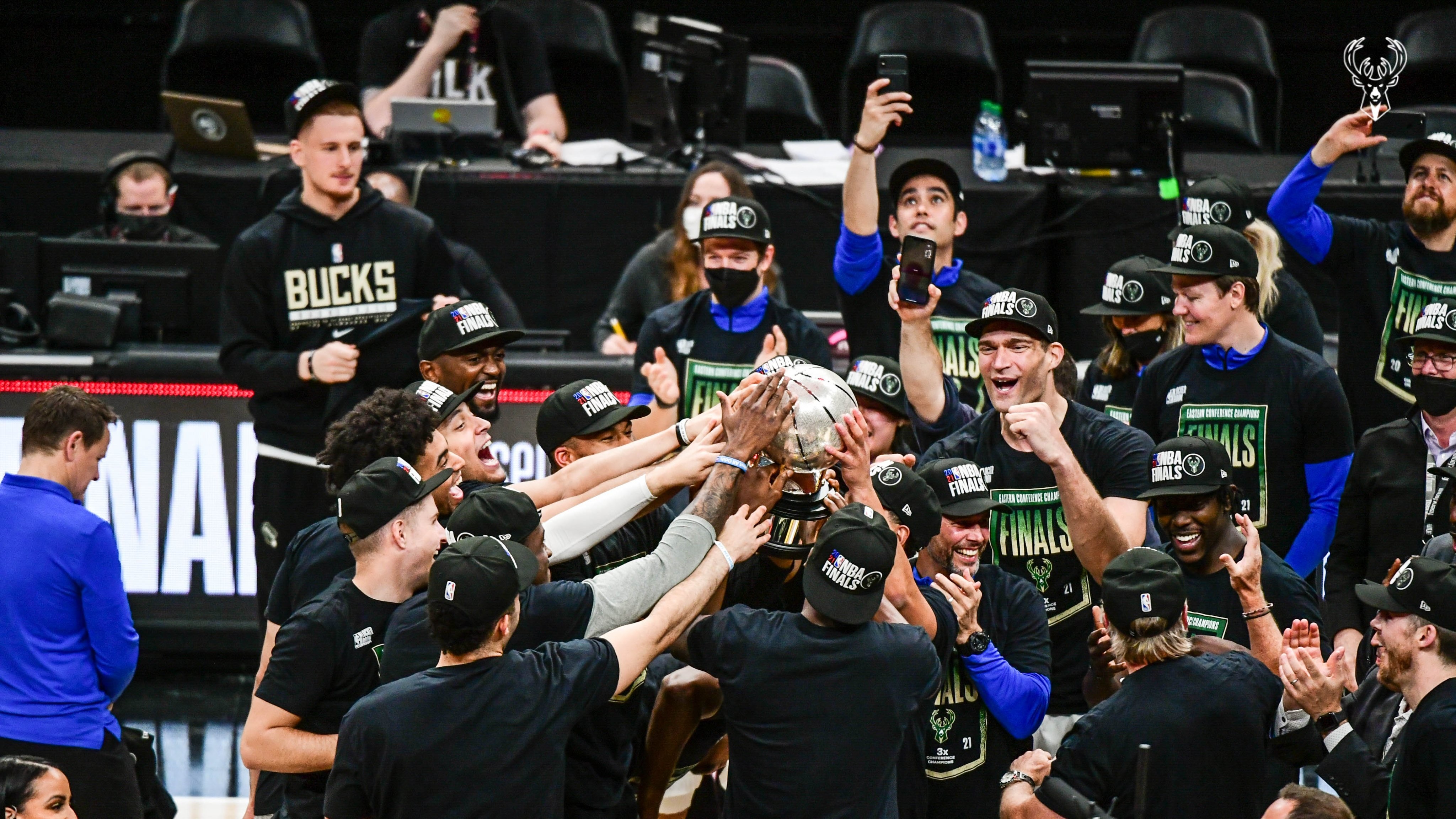 Milwaukee Bucks campeones de la Conferencia Este de la NBA