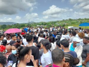 Sepultan pareja de esposos falleció en accidente de tránsito en Los Botados, Yamasá 