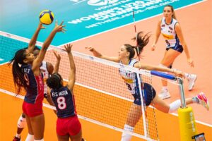 El sexteto de Italia consiguió este martes un cómodo triunfo tres sets por cero, en la segunda ronda de la continuación del Grupo F.