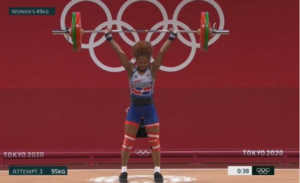 La veterana atleta de la República Dominicana Beatríz Pirón realizó su participación en los Juegos Olímpicos Tokio 2020