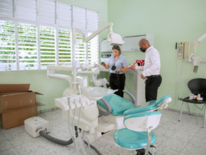 Inabie instala Módulos de Salud Integral de cara al año escolar 2021-2022