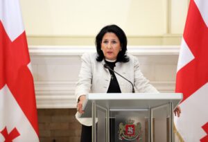 La presidenta georgiana Salome Zurabishvili EFE/ Stringer/Archivo