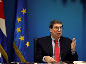Bruno Rodríguez afirmó que el embargo económico, comercial y financiero que aplica EEUU a Cuba no permite el libre acceso a internet