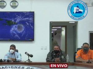 COE ofrece informe actualizado sobre la tormenta tropical Fred 