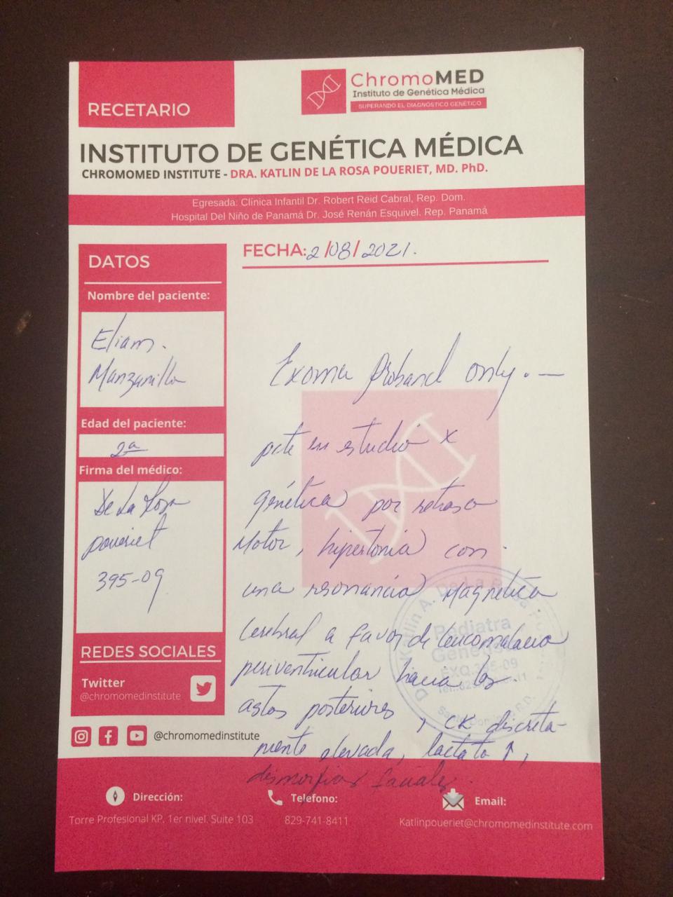 Solicitan ayuda para realizar estudio a niño que padece lesión cerebral