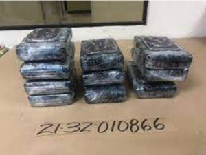 Incautan 10 paquetes de presunta cocaína en Puerto de Haina 