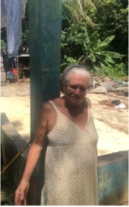 Mujer pide ayuda para reconstruir vivienda, tras esta ser afectada por depresión tropical Fred 