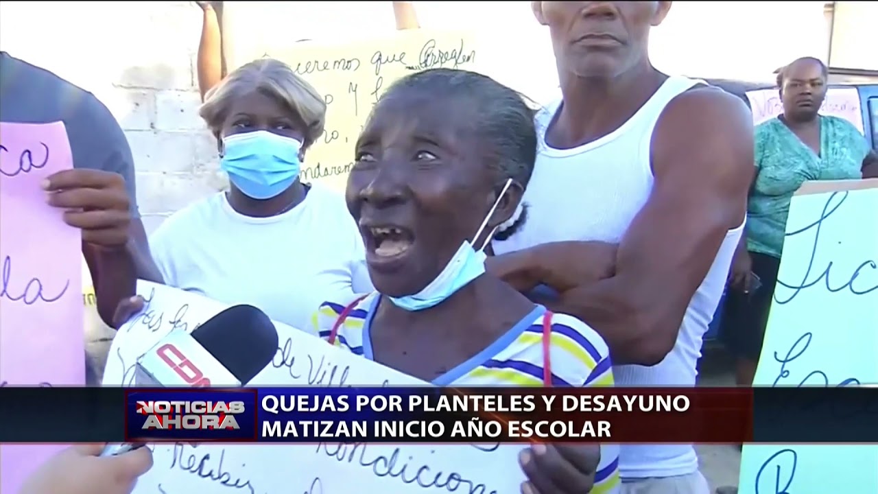 Quejas por planteles y desayuno matizan inicio año escolar