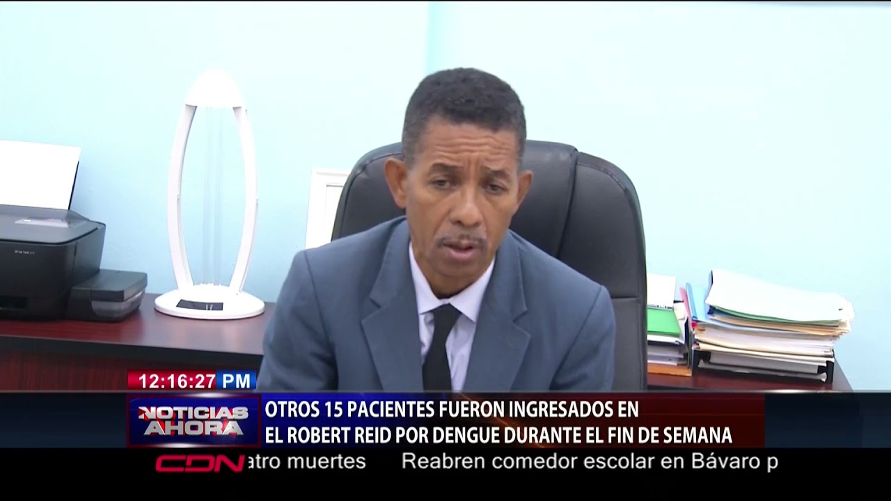 Ingresan 15 menores por dengue en el Robert Reid